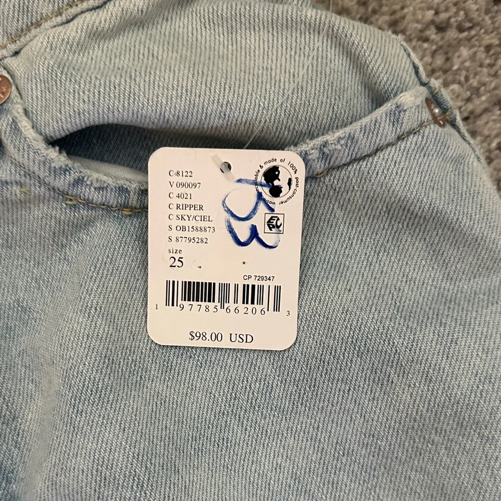 NWT We The Free by Free People Tinsley Baggy High Rise Straight Leg Jeans - Picture 9 of 13